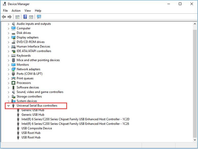 windows 10 universal serial bus controller driver download