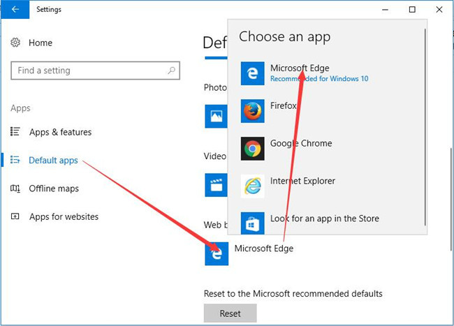 desktop web browser app windows 10