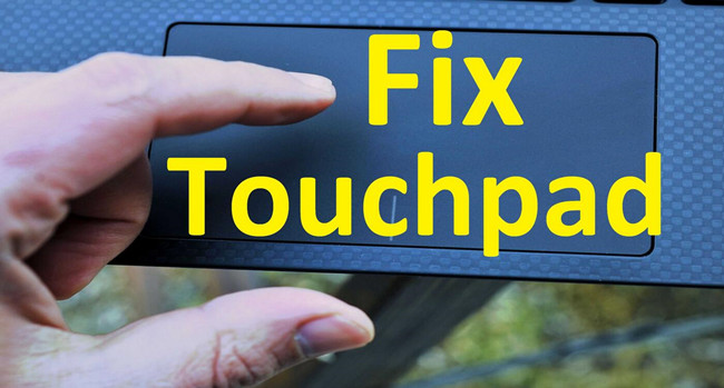 dell touchpad settings missing