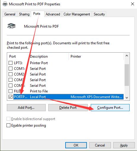change printer offline to online windows 10