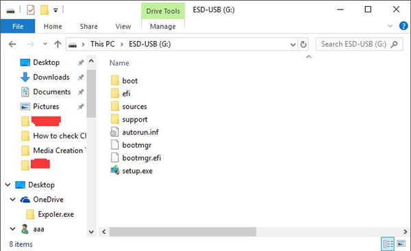 how to make burn windows 10 iso bootable usb drive
