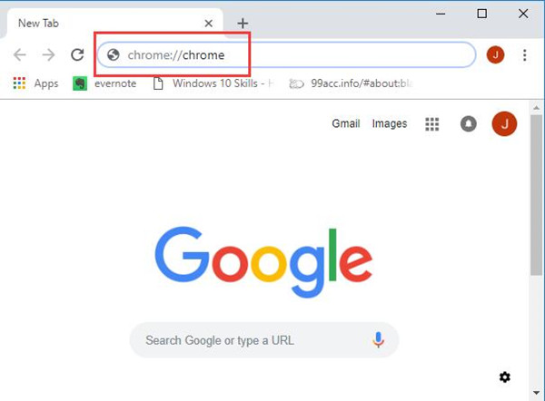 clear history google chrome search bar