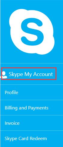 skype account